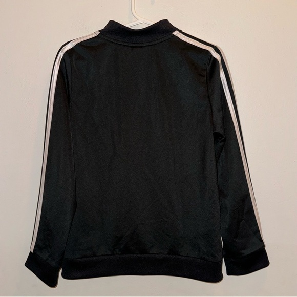 Adidas Track Jacket Three Stripes Children’s Size 14 - Picture 6 of 8